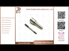 DLLA143P1536 Bosch Common Rail Nozzle For Injectors 0445120054/0986435545