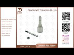 Diesel Common Rail Piezo Injector Nozzle F00VX50179 With High Speed Steel