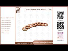 F00VC17503 Injector Nozzle Copper Washer F00V C17 503 Size 7.5*15*1.5 Diesel Sprayer Gasket For Shim
