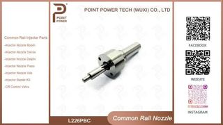 L226PBC Diesel Fuel Injector Nozzle Delphi For Common Rail Injectors
