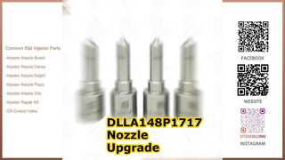 DLLA148P1717 Common Rail Nozzle For Injectors 0445110315/0445110877