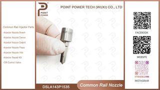 DSLA143P1535 Common Rail Nozzle For Diesel Injectors 0 445120057