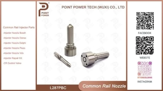 L287PBC Delphi Nozzle For Common Rail Injector BEBE4D27001