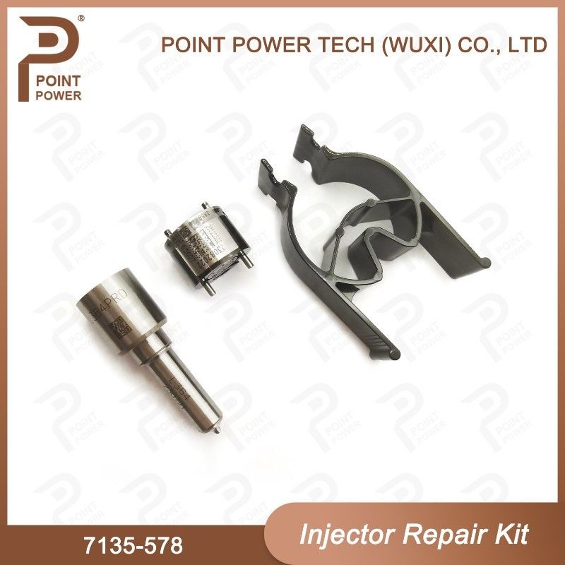 Common Rail Injector Repair Kit 7135-578 for Delphi 28264952 GMDAT Z20D (Nozzle L364PRD + Control Valve 28525582)