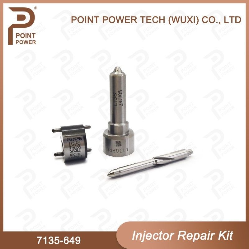 7135-649 Delphi Injector Repair Kit With L138PRD Nozzle And 28239294 Control Valve Nozzle-Valve Kit