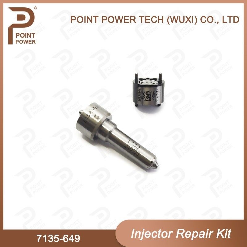 7135-649 Delphi Injector Repair Kit With L138PRD Nozzle And 28239294 Control Valve Nozzle-Valve Kit