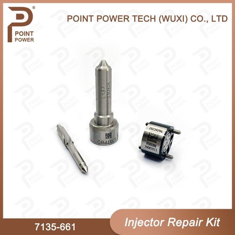 7135-661 Delphi Injector Repair Kit  With L137PBD Nozzle And 28239294 Control Valve Nozzle-CVA Kit