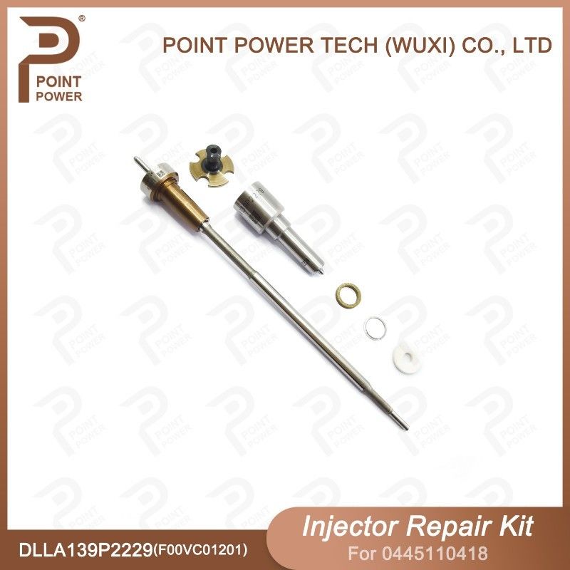 Bosch Injector Repair Kit For Injectors 0445110418 Nozzle DLLA139P2229 And F00VC01201