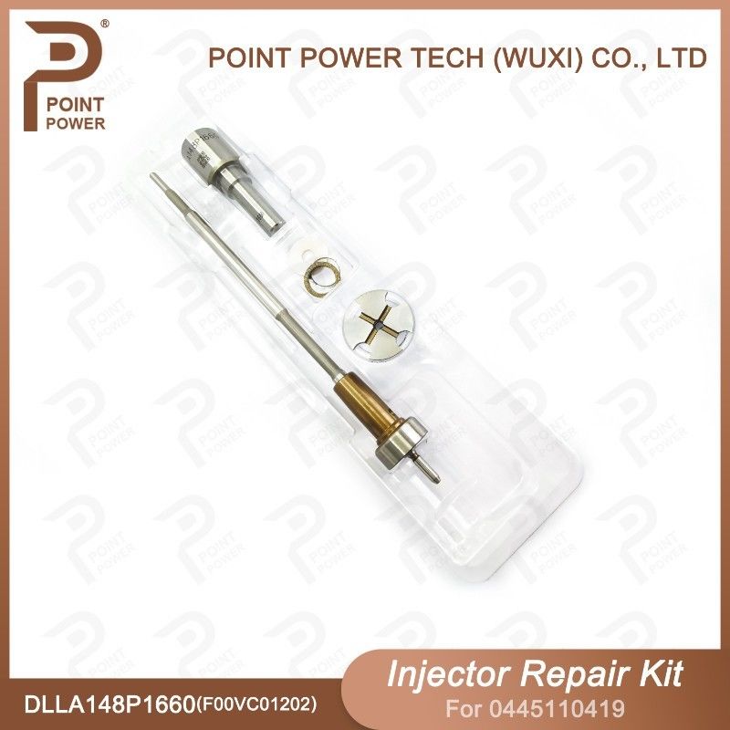 0445110419 Injector Repair Kit for diesel fuel injectors Include Nozzle DLLA148P1660 And Valve F00VC01202