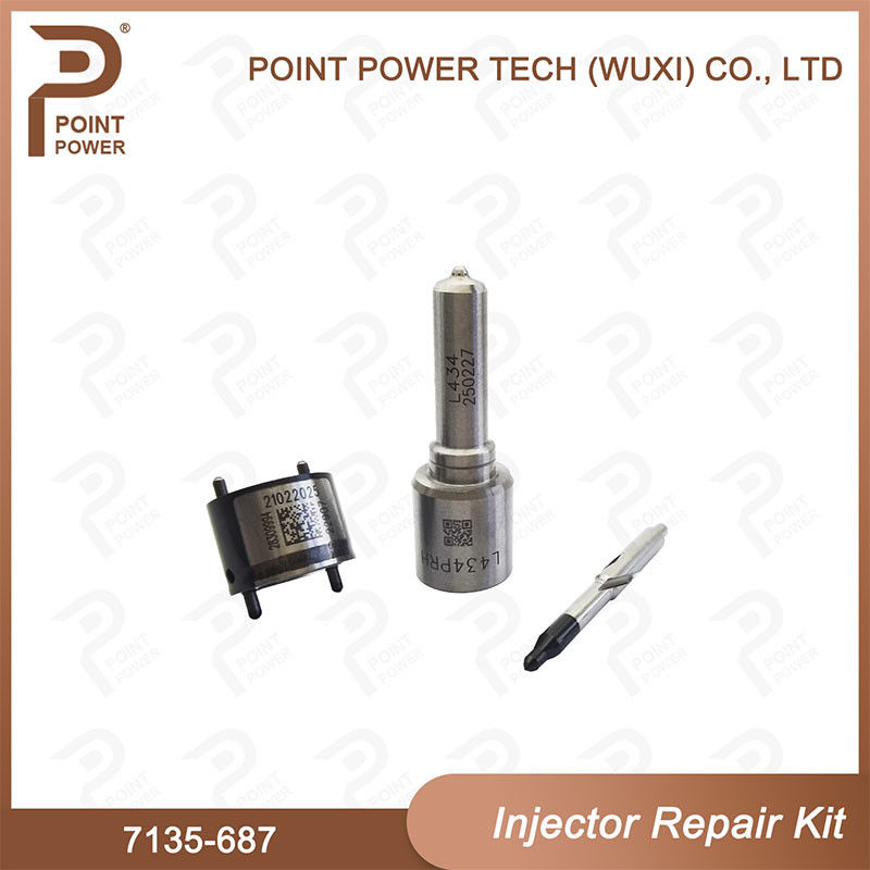 7135-687 Delphi Injector Repair Kit Common Rail Diesel Injector Parts Nozzle-Valve Kit