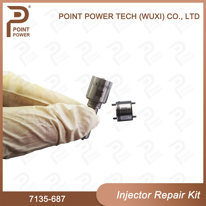 7135-687 Delphi Injector Repair Kit Common Rail Diesel Injector Parts Nozzle-Valve Kit
