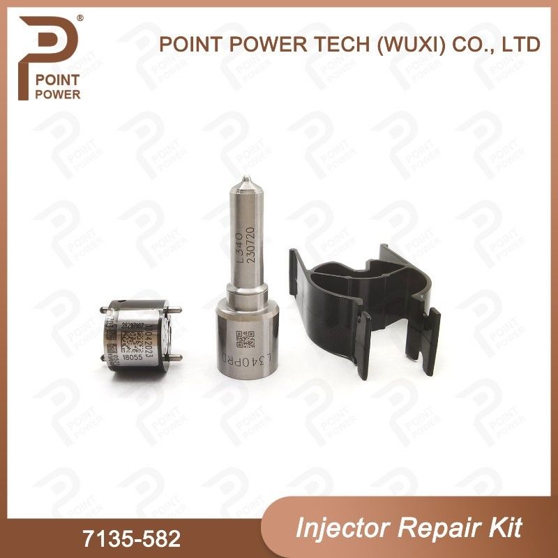 Delphi Repair Kits 7135-582 For Injector R00201D Includes Nozzle H340 And Valve 28297167