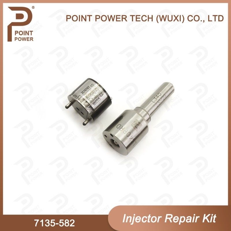 Delphi Repair Kits 7135-582 For Injector R00201D Includes Nozzle H340 And Valve 28297167