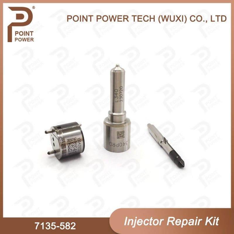 Delphi Repair Kits 7135-582 For Injector R00201D Includes Nozzle H340 And Valve 28297167