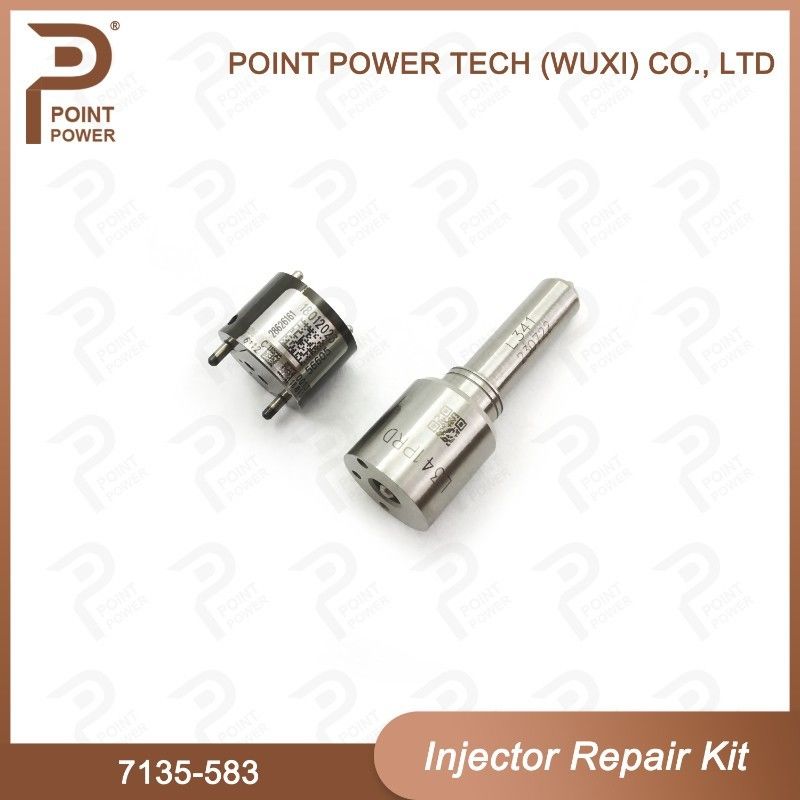 7135-583 Delphi Repair Kits Includes Diesel Nozzle G341 And Control Valve 28626161 For Injector R00301D