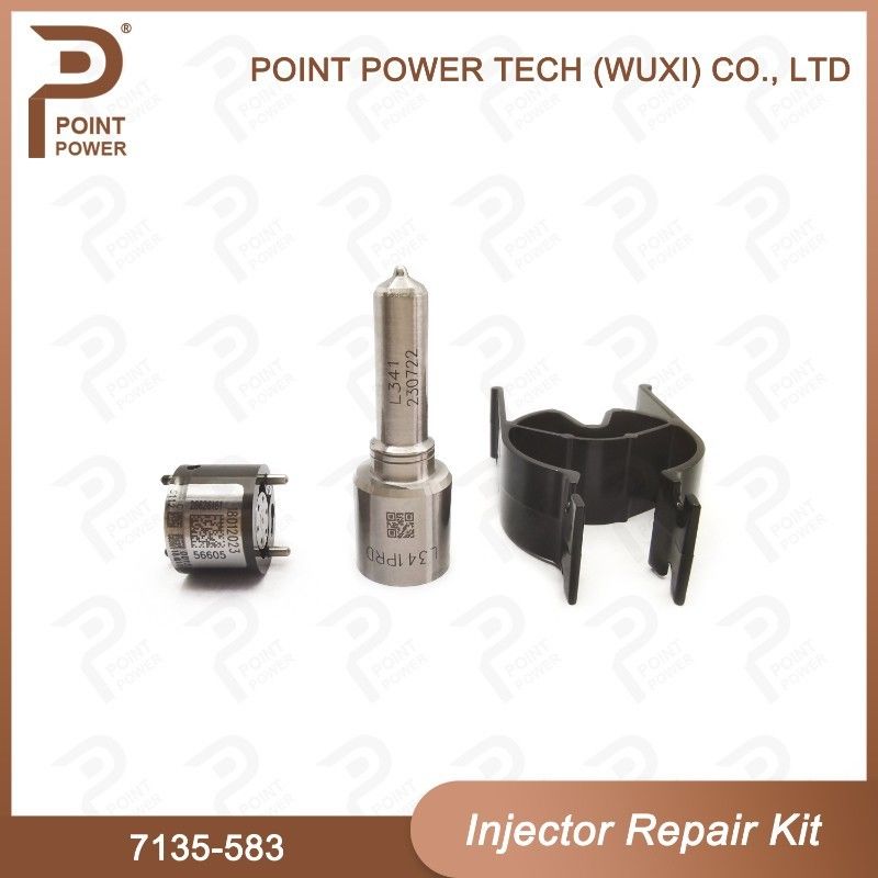 7135-583 Delphi Repair Kits Includes Diesel Nozzle G341 And Control Valve 28626161 For Injector R00301D