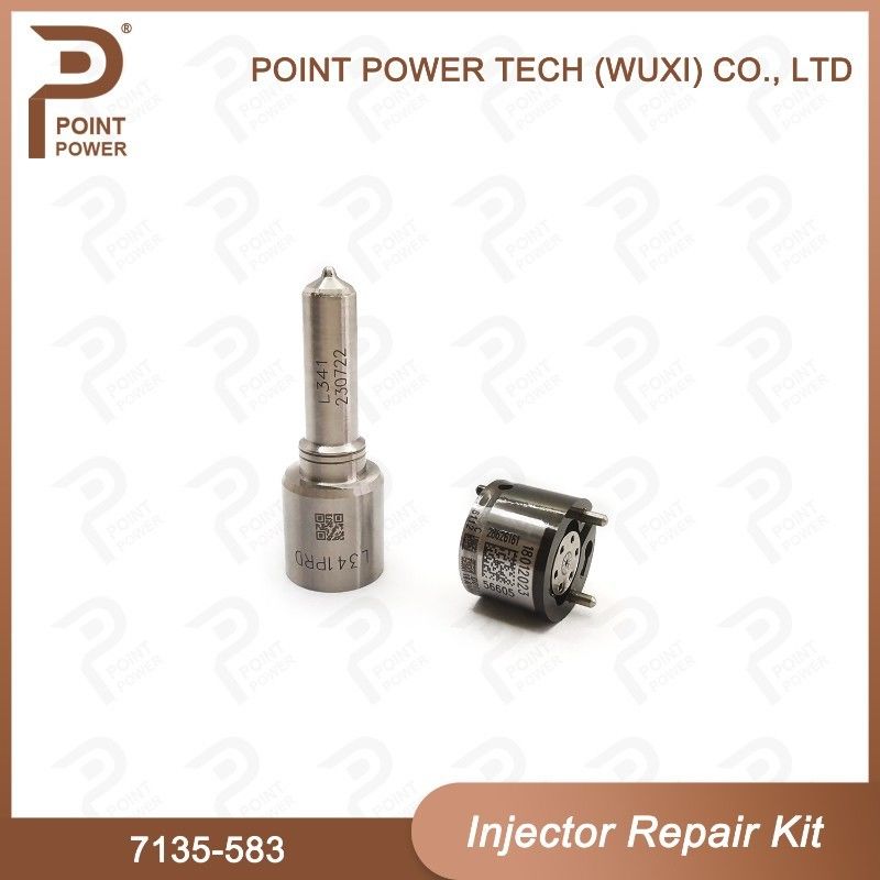 7135-583 Delphi Repair Kits Includes Diesel Nozzle G341 And Control Valve 28626161 For Injector R00301D