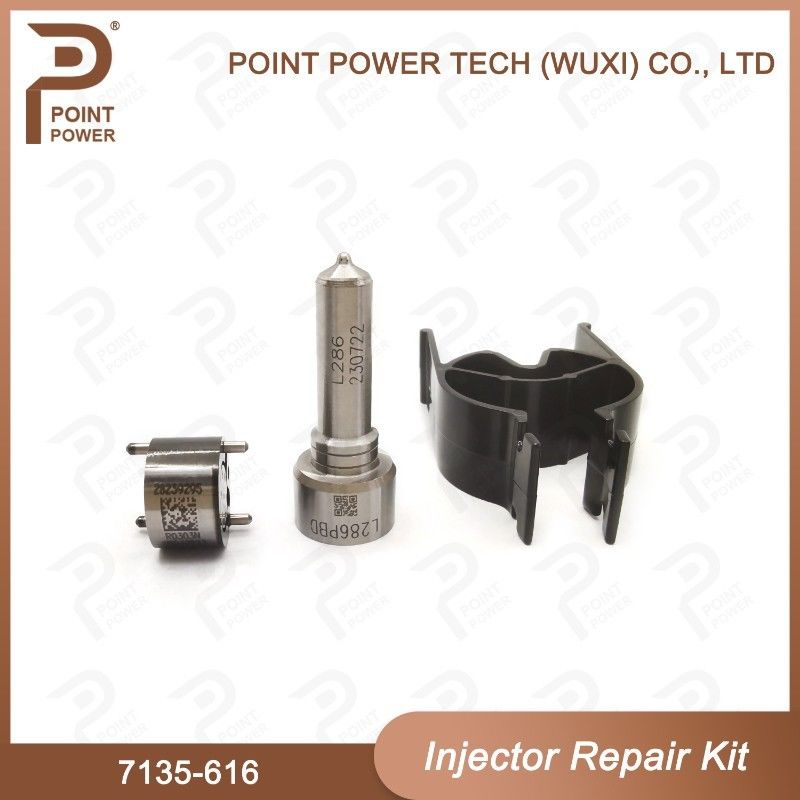 Nozzle Valve Kit 7135-619 For Injector SSANGYONG R04501D Includes Nozzle L244PRD And Vavle 28239295 / 28278897