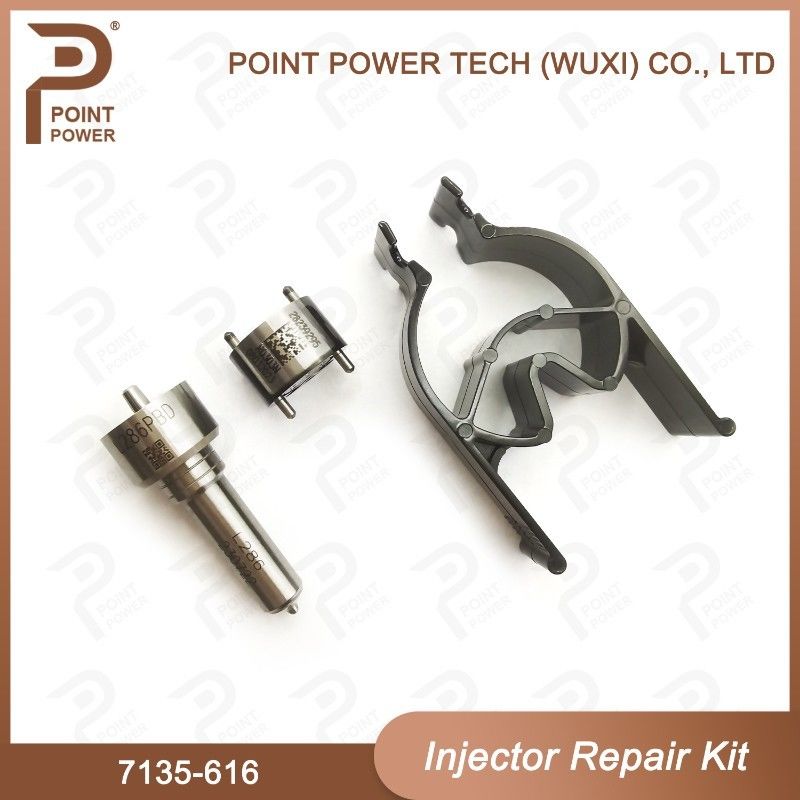 Nozzle Valve Kit 7135-619 For Injector SSANGYONG R04501D Includes Nozzle L244PRD And Vavle 28239295 / 28278897