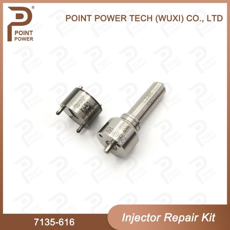 Nozzle Valve Kit 7135-619 For Injector SSANGYONG R04501D Includes Nozzle L244PRD And Vavle 28239295 / 28278897