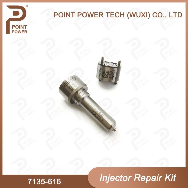 Nozzle Valve Kit 7135-619 For Injector SSANGYONG R04501D Includes Nozzle L244PRD And Vavle 28239295 / 28278897