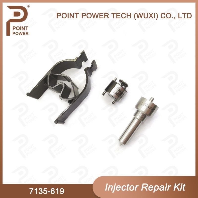Nozzle Valve Kit 7135-619 For Injector SSANGYONG R04501D Includes Nozzle L244PRD And Vavle 28239295 / 28278897