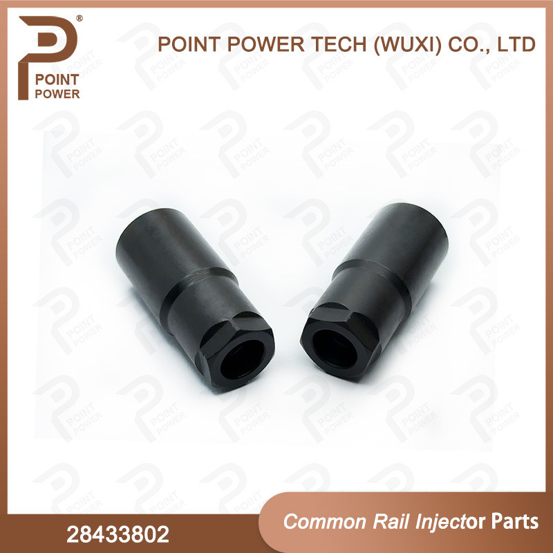 Diesel Injector Spare Parts Nozzle Nut Cap 28433802 For Injector 28307309 / 28342997