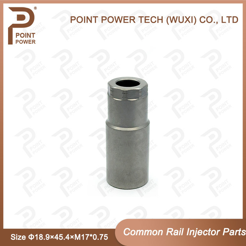 Common Rail Injector Piezo Nozzle Cap Nut Size Φ18.9×45.4×M17*0.75 For Piezo Injector
