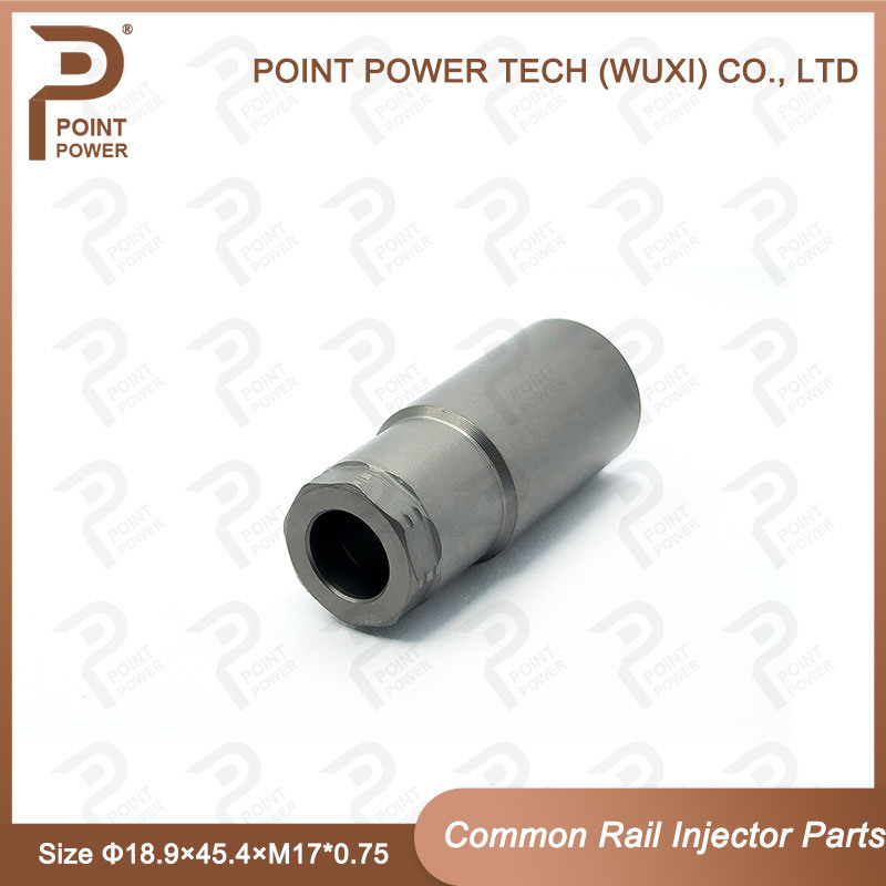 Common Rail Injector Piezo Nozzle Cap Nut Size Φ18.9×45.4×M17*0.75 For Piezo Injector