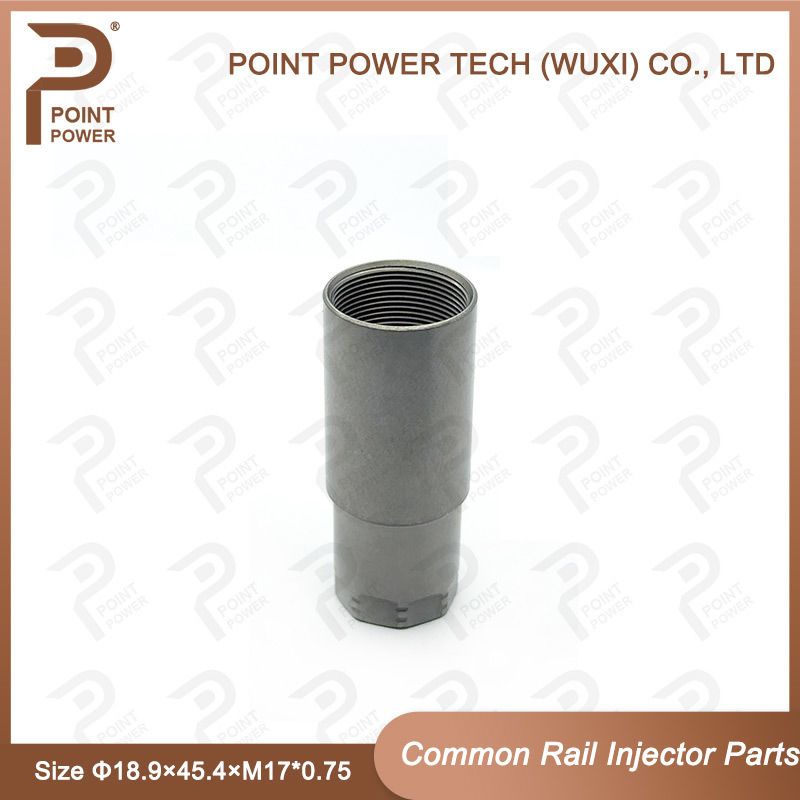 Common Rail Injector Piezo Nozzle Cap Nut Size Φ18.9×45.4×M17*0.75 For Piezo Injector