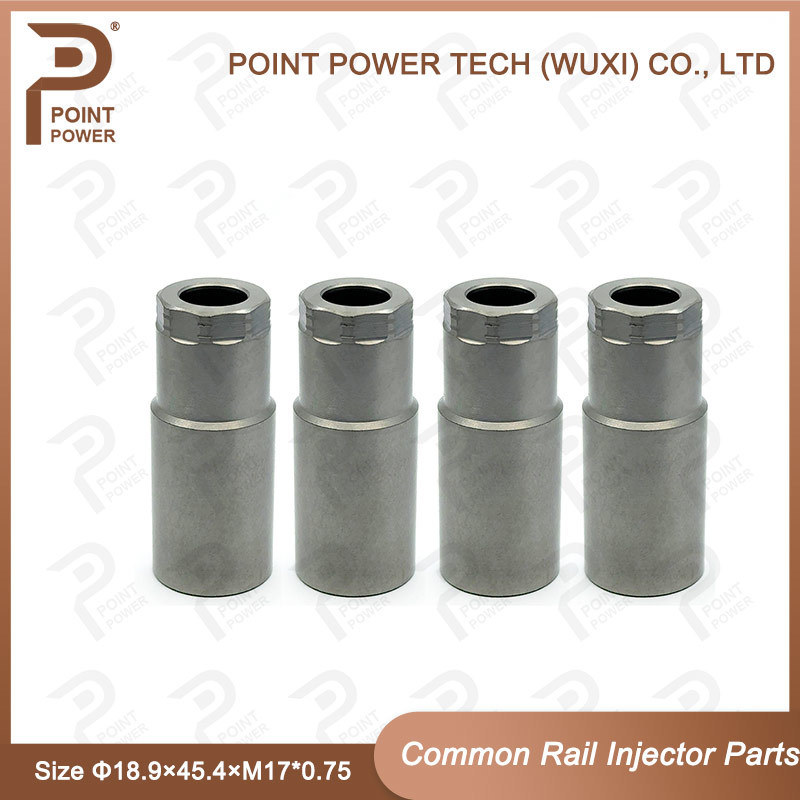 Common Rail Injector Piezo Nozzle Cap Nut Size Φ18.9×45.4×M17*0.75 For Piezo Injector
