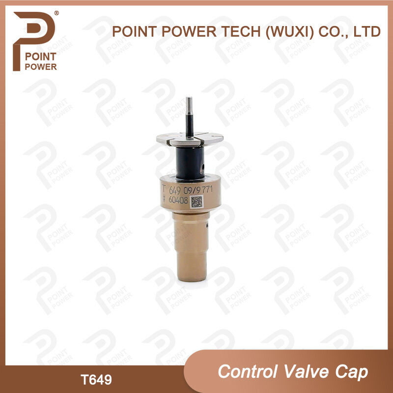 T649 Common Rail Injector Control Valve Cap For Injector 0445110993 / 994 / 33800-4A200