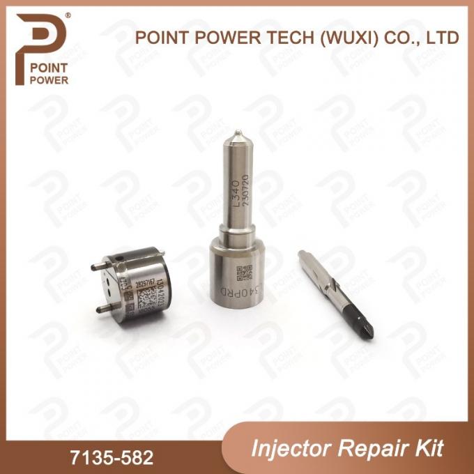 Delphi Repair Kits 7135-582 For Injector R00201D Includes Nozzle H340 And Valve 28297167 0