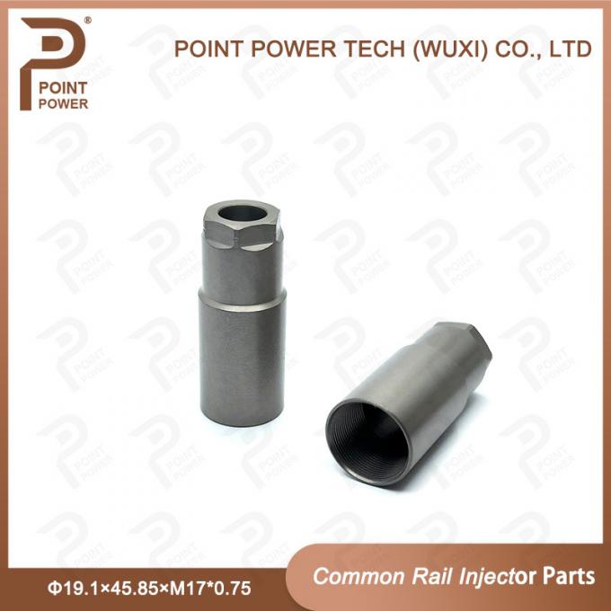 Diesel Fuel Injector Spare Parts Nozzle Nut Cap ,Size Φ19.1×45.85×M17*0.75,For Piezo Injector 115069 0