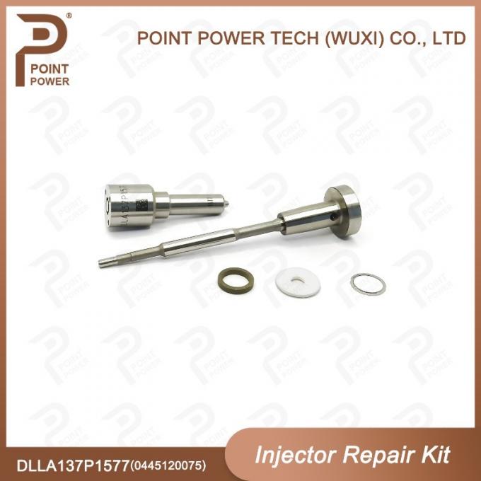 0445120075 Injector Repair Kit Include Nozzle DLLA137P1577 And Valve F00RJ01278 0