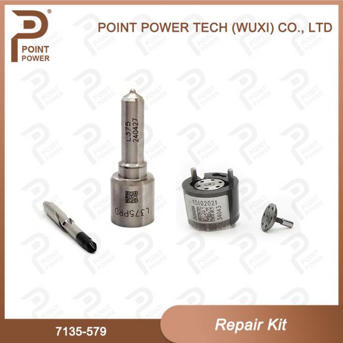 Common Rail Injector Repair Kit 7135-579 Include Nozzle L375PRD Valve 28264094 0