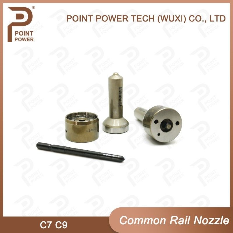 C9 Common Rail Injector Nozzle High Speed Steel Black ISO9001 diesel injection nozzle - Image 3
