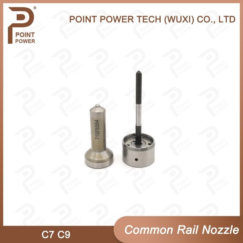 C9 Common Rail Injector Nozzle High Speed Steel Black ISO9001 diesel injection nozzle